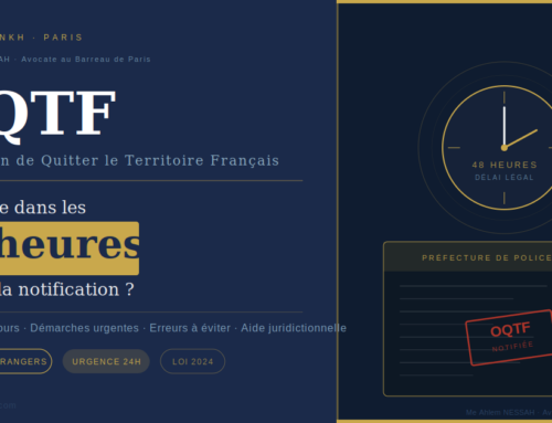 OQTF : que faire dans les 48 heures suivant la notification ?
